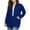 Blue, variant on jobturf Plaid Jackets for Women Fall Spring Fashion Open Front Cardigan Holiday Casual Loose Long Sleeve Going Out Tops Lightweight Coats with Pockets