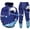 Dark Blue, variant on Men's Christmas Tracksuits 2 Piece Set Funny Xmas Graphic Loose Hoodie Sweatshirt And Joggers Sweatpants Sets Comfortable Fall Fashion Pullover Suit Sets Winter Clothes Outfits