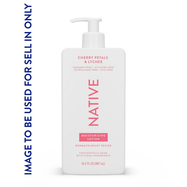 Native Cherry Petals & Lychee Scent Hand and Body Lotion 16.5 fl