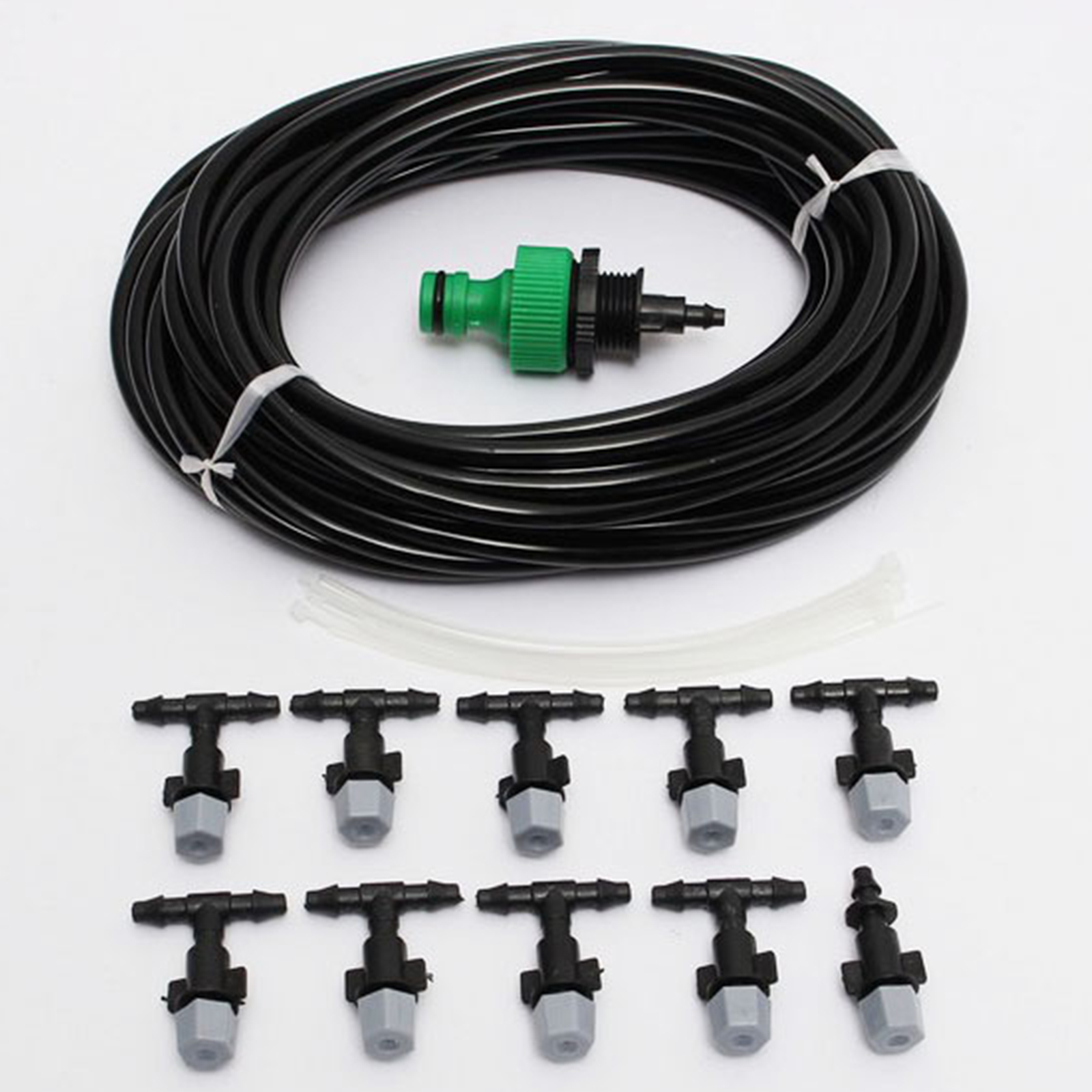 Kit Brumisation Jardin 10 Mètres - 10 Buses Pour Rafraîchir Terrasse, Serre Et Arroser Les Plantes (DIY Facile) - 8