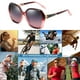 thumbnail image 5 of Gafas de sol polarizadas degradadas de alta gama, gafas de sol de moda, hechas de PC y metal, 5 of 5
