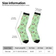 thumbnail image 2 of Pofeuu Spring Gnome Print Crew Socks, Adult Running Hiking Socks for Youth and Adult, 2 of 6