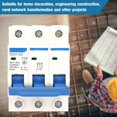 thumbnail image 4 of Circuit Breaker, Breaker, Durable Short Circuit Protection Overload Protection For Electric Leakage Protection, 4 of 8