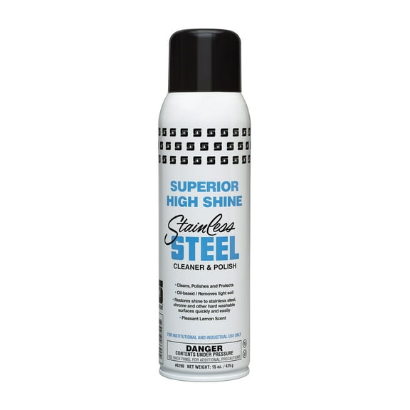 Spartan Superior High Shine Stainless Steel Cleaner & Polish , 12/cs