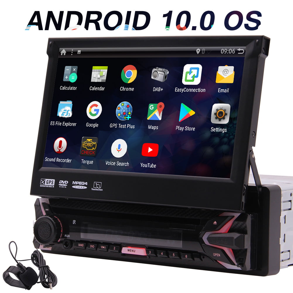 Android 10.0 Car Stereo Single Din Android Head Unit 7 inch HD Touch