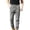Gray, variant on Mens Sweatpants Elastic Waist Drawstring Joggers Casual Running Gym Pants with Pockets