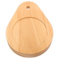 thumbnail image 1 of CATIEBYE Wood Lamp Base Drop Shaped Beige Aromatherapy Lamp Base For Office 1Pack, 1 of 6