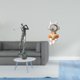 thumbnail image 2 of Figura de golfista,Estatua de golfista de resina,figura de golfista,decoración del hogar,Adorno de escultura moderna para centro de mesa,regalo,Estatua del astronauta,Figura decorativa, 2 of 8