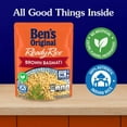thumbnail image 4 of (2 pack) Pack of 2 - Ben's Original Ready Rice Brown Basmati Rice 8.5 oz, 4 of 6