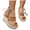 Beige, variant on Women's Peep Toe Wedge Sandals Vintage Suede High Top Platform Sandal Tassel Lace Up Summer Heels Dress Shoes Black Size 9.5