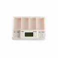 thumbnail image 1 of 4 Grid Convenient Pill Box Smart Reminder Hermetic Medicine Dispenser Timer Alarm Clock Pills Organizer Pills Drug Container, 1 of 1