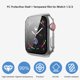 thumbnail image 3 of Estuche de cubierta completa de vidrio templado con pulsera inteligente para Apple Watch 1/2/3 42 mm, 3 of 9