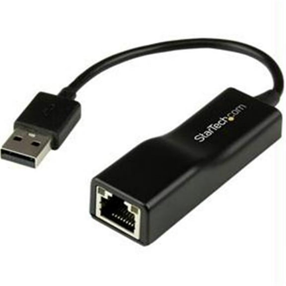 StarTech  StarTech Accessory  USB 2.0 to 10-100 Mbps Ethernet Network Adapter Dongle - Black
