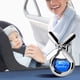 thumbnail image 5 of Ventilador de aire para coche con ambientador | Máquina de aromaterapia para coche y hogar | Difusor de perfume de larga duración | Elegante forma de ventilador ABS | 5 ml cada uno | Juego de 2, 5 of 8