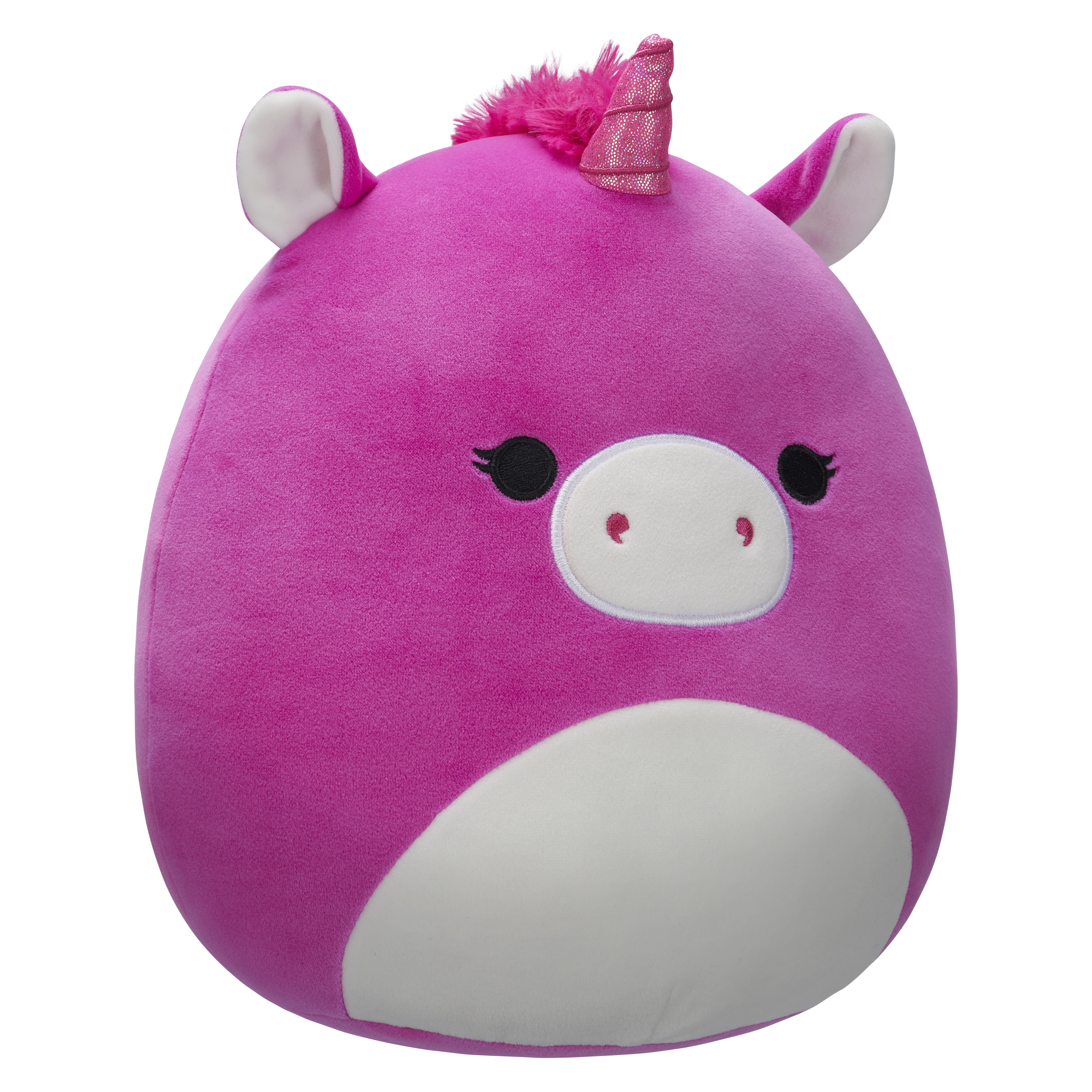 Squishmallows Original 10 inch Zeena the Hot Pink Unicorn - Child's Ultra Soft Stuffed Plush Toy