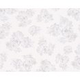 thumbnail image 1 of Metropolis 2- Urban Graphic Stripes Floral Plain Light White Wallpaper Roll, 1 of 1