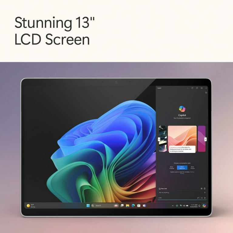 Microsoft - Surface Pro - Copilot+ PC - 13” OLED - Snapdragon X Microsoft - Surface Pro - Copilot+ PC - 13” OLED - Snapdragon X