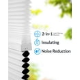 thumbnail image 5 of Chicology Day N' Night Cordless Cellular Shades, Cotton, 42" X 48", 5 of 7
