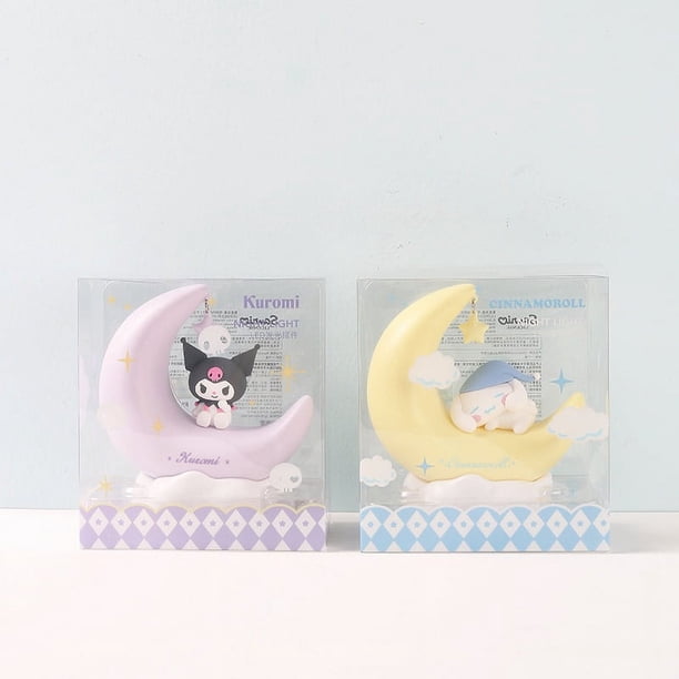 Anime Sanrio Moon Lamp Cinnamoroll Hello Kitty Kuromi Kawaii