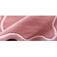 thumbnail image 4 of Scallop Rug Store Hand knitted Fish Eye Wool Loop Area Rug Dhurrie, 4 of 4