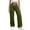 Army Green, variant on cocolona Womens Cargo Pants Multi Pocket Drawstring Wide Leg Pants Outdoor Hiking Pants Casual Loose Work Pants Travel Pants