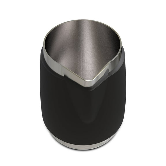 Rattleware Stainless Steel Macchiato Pitcher, Handle-Free with Rubber Sleeve, 12 oz