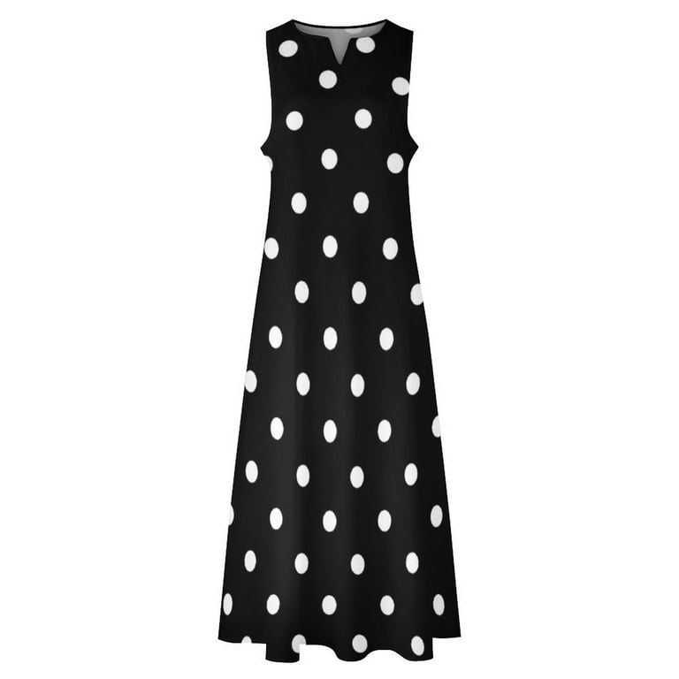 80s black and white dress 1980s I. Magnin Off Shoulder Party Dress in Black with White Polka Dot   Style & Salvage