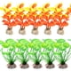 thumbnail image 1 of Plantas artificiales de plástico para decoración de peceras, plantas de PVC en acuario grande (10 plantas), 1 of 5