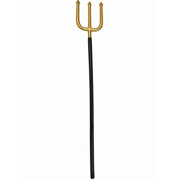 4-Piece Mermaid King Triton Pitchfork Costume Accessory