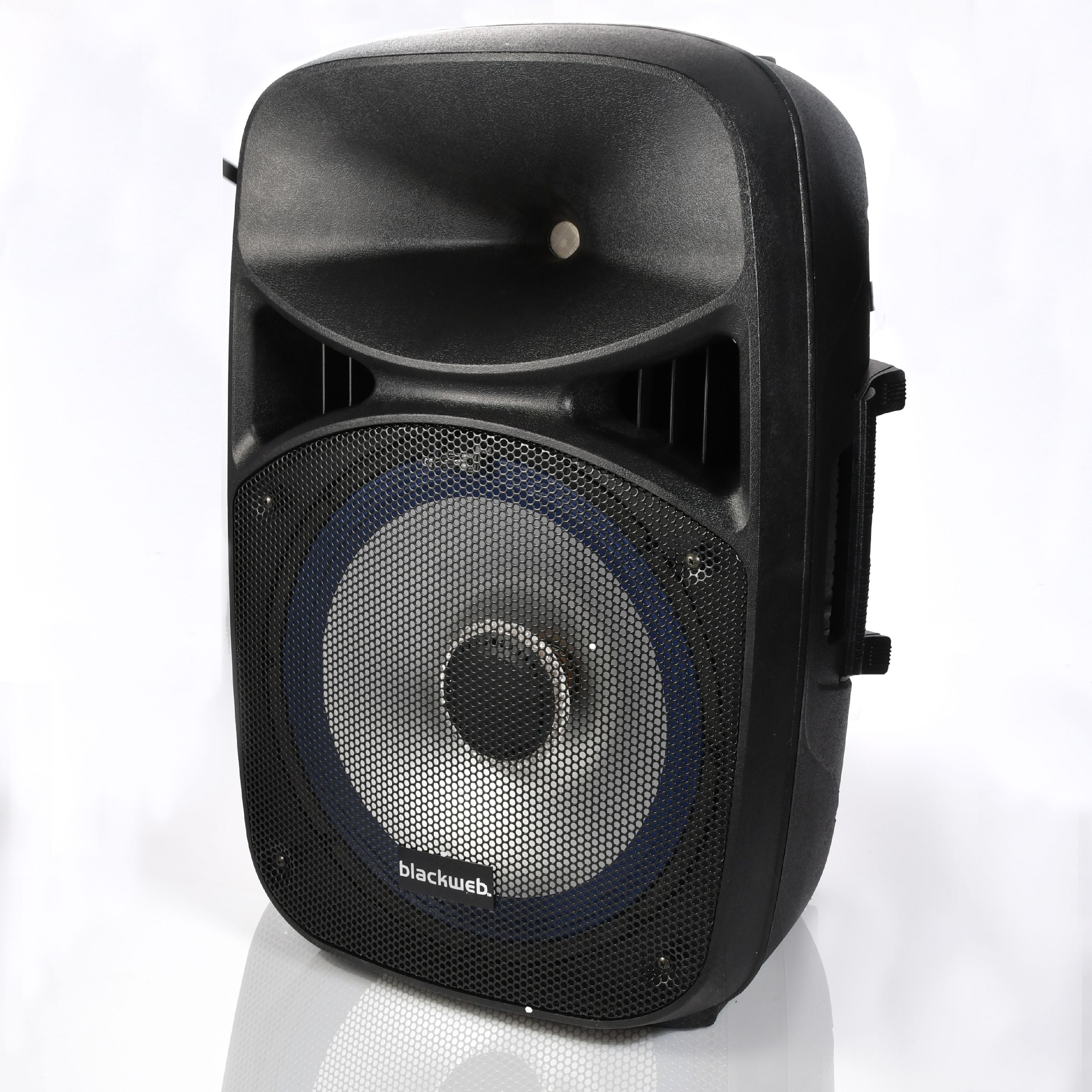 Blackweb 1500-Watt Light-Up Pa Speaker 
