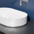 thumbnail image 5 of Ws Bath Collections Mood Bl 60.36 Mood 23-5/8" Oval Ceramic Vessel Bathroom Sink - Black, 5 of 7