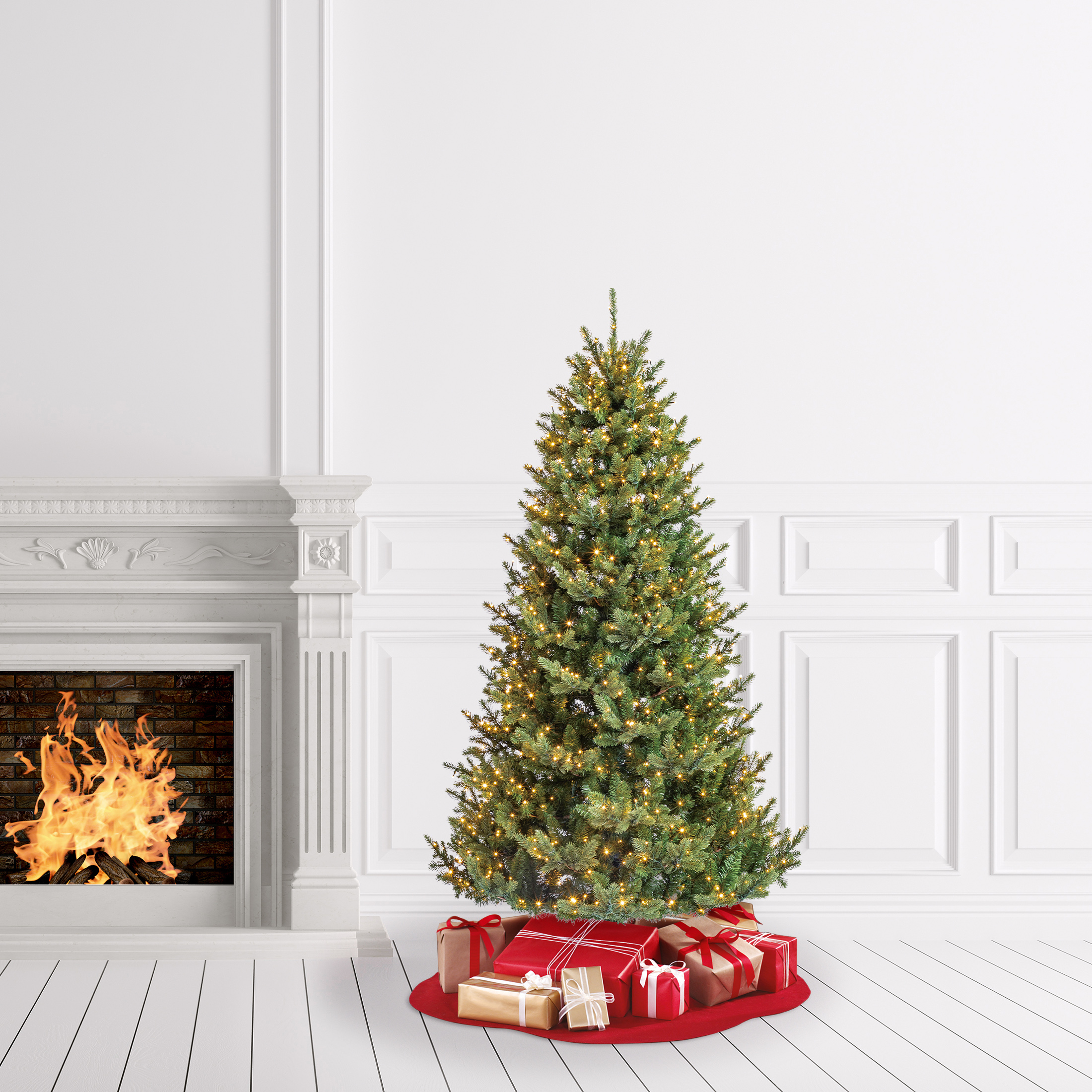 My Texas House 6.5-Foot Pre-Lit Grand Spruce Christmas Tree photo 4