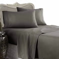 thumbnail image 2 of Egyptian Bedding Luxurious Rayon from Bamboo Sheet Set - Full Size Gray 1000 Thread Count Cotton Sheet Set (Deep Pocket), 2 of 3