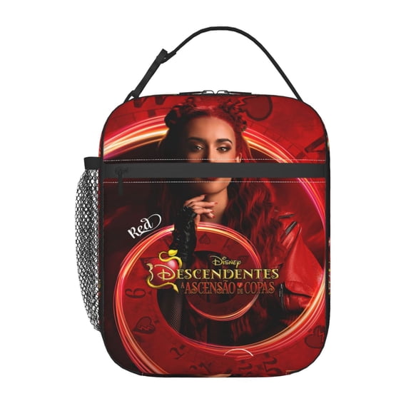 Reusable Lunch Bags Insulated Lunch Box Durable Descendants 3 For Office Work Picnic Travel Zipper Lunch Tote Bag