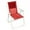 Red, variant on SuperHeroStuff Portable Adjustable Beach Chair, Metal