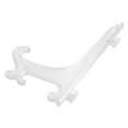 thumbnail image 4 of Herwey Dish Display Stand, Plate Display Stand,10pcs Folding White Plastic Plate Holders Dish Picture Frame Decorative Display Stand Rack, 4 of 12