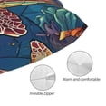 thumbnail image 3 of Fotbe Sea Turtle in Coral Funda de Almohada Decorativa Estilo Occidental, Lujo en Algodón, Fundas para Almohadas King, Cojín Estampado para Decoración del Hogar-16"x24", 3 of 6