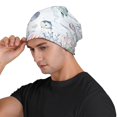 thumbnail image 3 of Gaeub Sea Animals Print Beanie Hats for Men Women,Winter Caps,Knit Cuffed Beanie,Cuffed Cap,Great for Winter Activities, 3 of 7