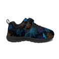 thumbnail image 7 of Pointodoor Bat Sneakers for Boys Size 12.5 Knitted Mesh Sports Shoes with Blue Cobweb Print Kids Halloween Jogging Athletic Walking Shoes Lightweight with Adjustable Strap, 7 of 7
