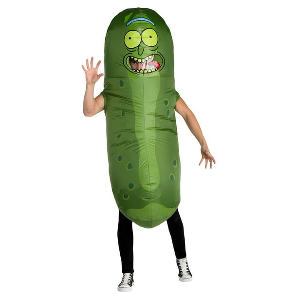 Rick and Morty Déguisement Gonflable Pickle Rick Adulte