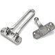 thumbnail image 5 of z 2 Pack Satin Nickel Swing Bar Door Lock for Home and Hotel, 5 of 5