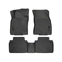 Husky Liners 98671 Weatherbeater Floor Mats Fit 2014-2020 Nissan Rogue (w/w/o 3rd Row), 2014-2015 Nissan X-Trail (w/w/o 3rd Row) - Front/2nd Seat - Black