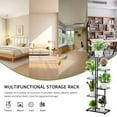 thumbnail image 5 of Plant Stand, Indoor Outdoor Planter Display Stand, Flower Pot Holder Shelves Rack, Multi-Layer Retro Design Plant Stand for Patio Garden Corner Balcony, Living Room, 5 of 8