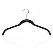 Velvet Dress & Shirt Hanger, Pack of 50 - Black