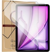 SOATUTO Tempered Glass Screen Protector for iPad Air 11 Inch M3 M2 2025 2024, iPad Pro 11 Inch 2024 5th Gen Screen Film Anti-Scratch High Sensitivity Ultra Thin High Response Easy Installation(2 PCS)