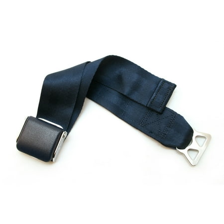 FAA Compliant Southwest Type B Airplane Seat Belt Extender (Blue) Includes Velvet Carrying Case and Personal Owner's Card by Davis