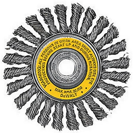 Dewalt 4-inch Knotted Wire Brush