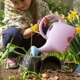 thumbnail image 4 of Opehuo 1.5L Plastic Elephant Shape Garden Water Can for Kids Children Toddlers,Small Lightweight Cute Indoor Outdoor Garden Plants,Watering Can with Shower Head,Pink, 4 of 4