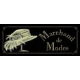 thumbnail image 2 of Catherine Jones 40x19 Gallery Wrapped Canvas Wall Art Titled - Marchand de Modes, 2 of 4