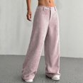 thumbnail image 3 of Yokua Women's Corduroy Wide-Leg Soft and Warm Work Pants, 3 of 9